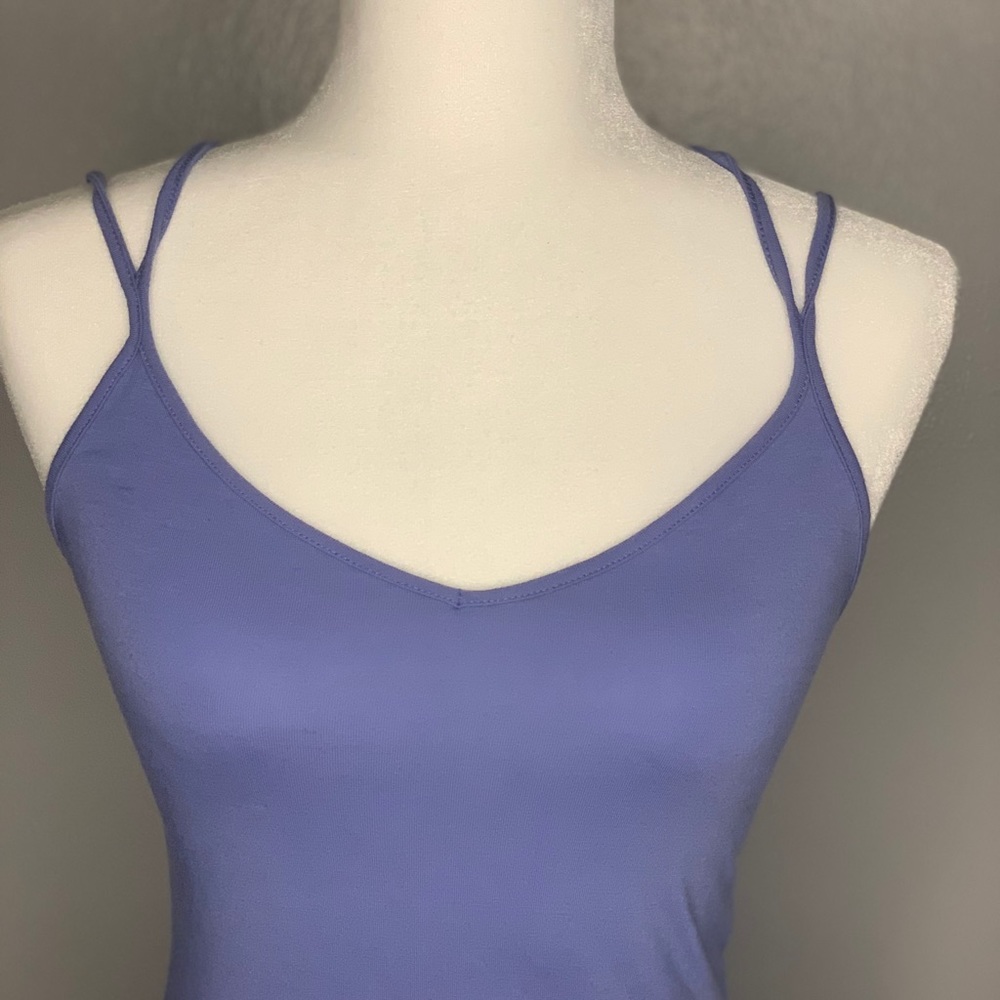 Blue Crop Top - Picture 2 of 3